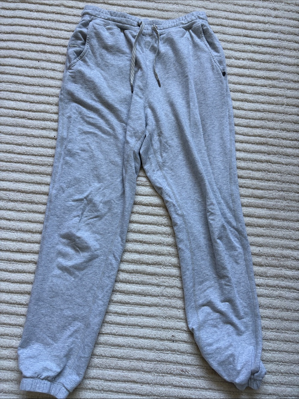 Vuori Organic Cotton Gray Sweatpants